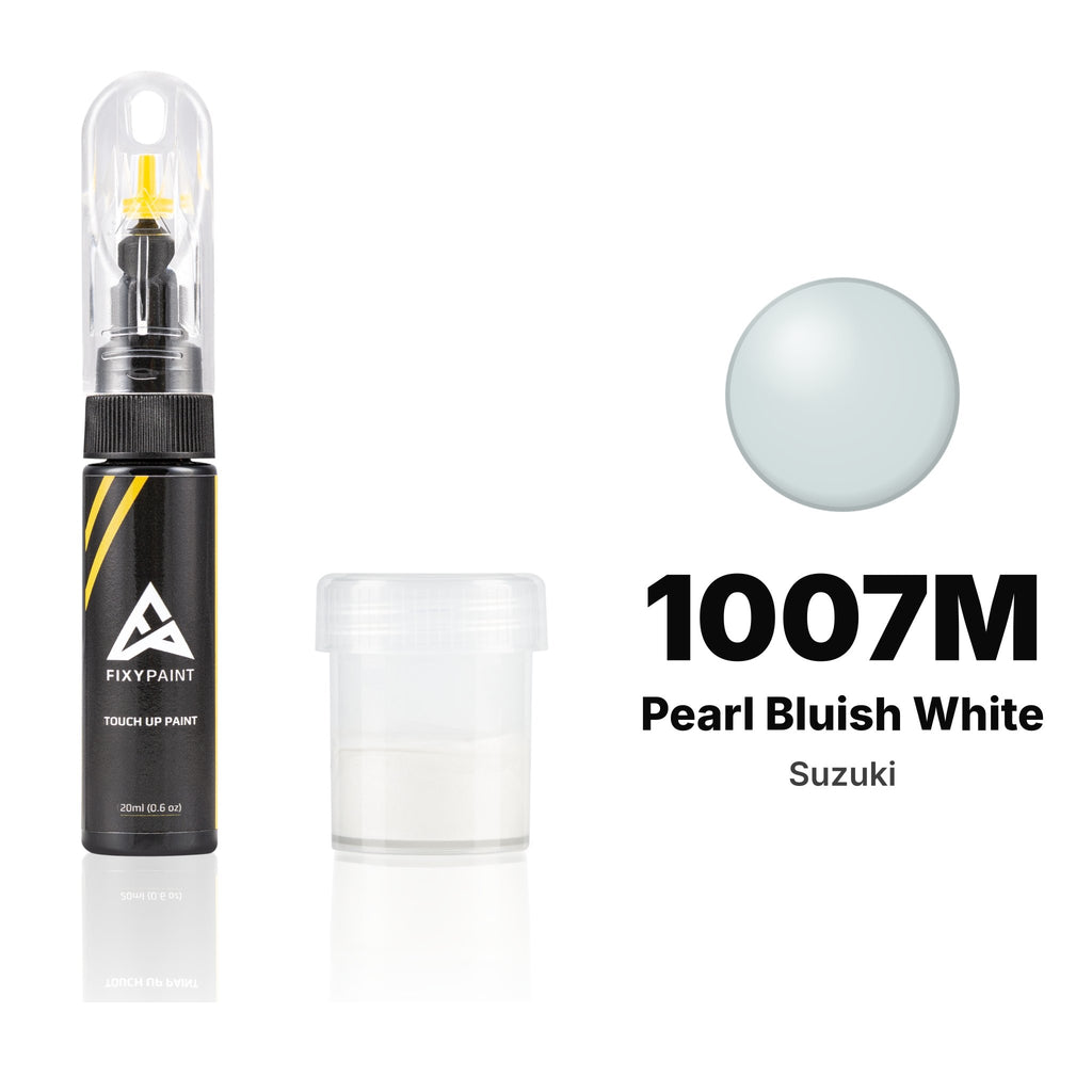 Touch-up paint for Suzuki 1007M Pearl Bluish White, Standard kit
