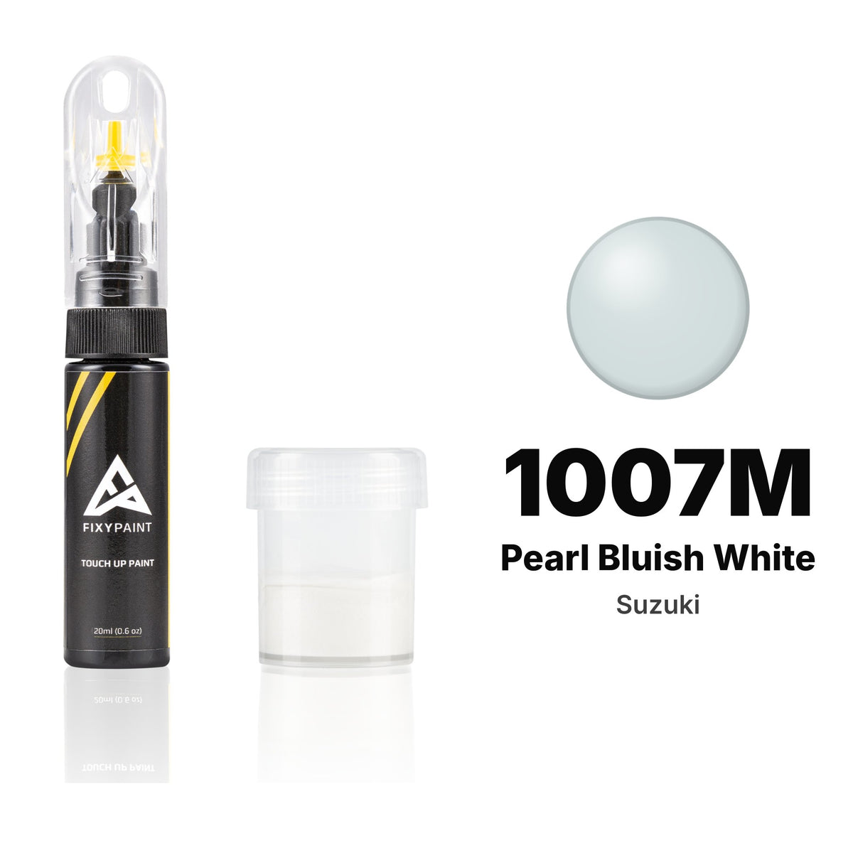 Touch-up paint for Suzuki 1007M Pearl Bluish White, Standard kit