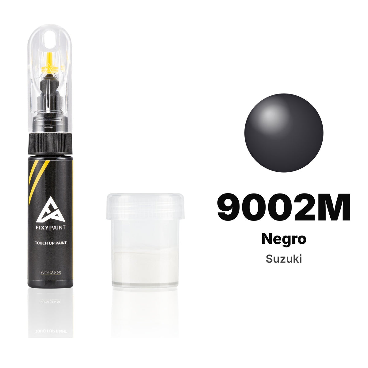 Lackstift für Suzuki – 9002M Negro (alle Modelle, ab 1990), Set Standard