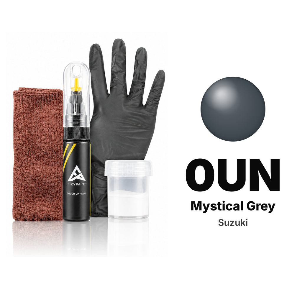 Touch-up paint for Suzuki 0UN Mystical Grey, Complete kit