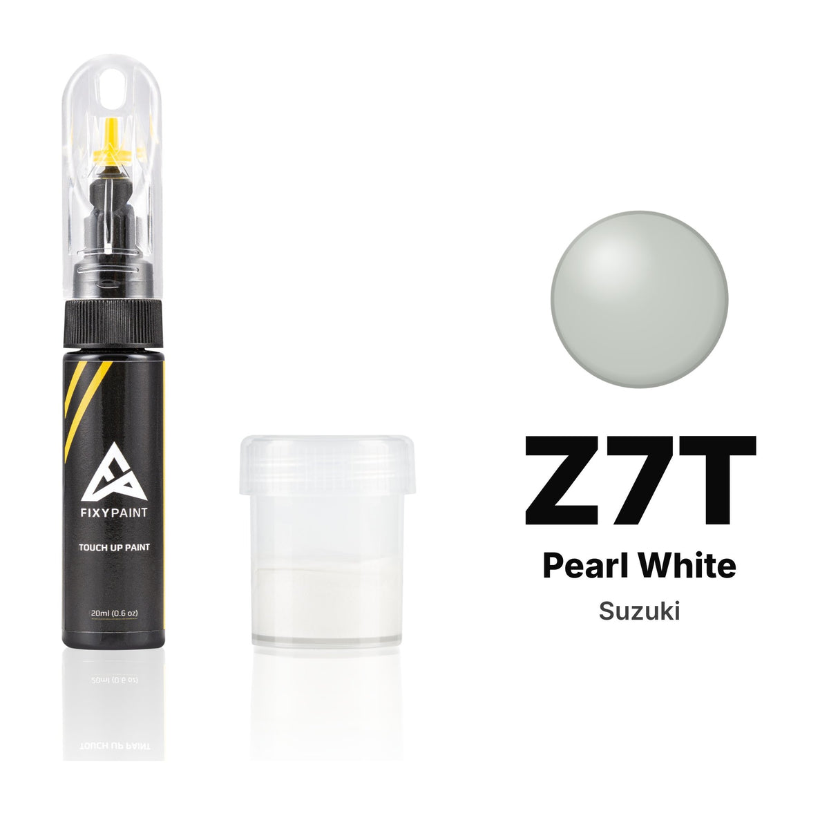 Touch-up paint for Suzuki Z7T Pearl White, Standard kit