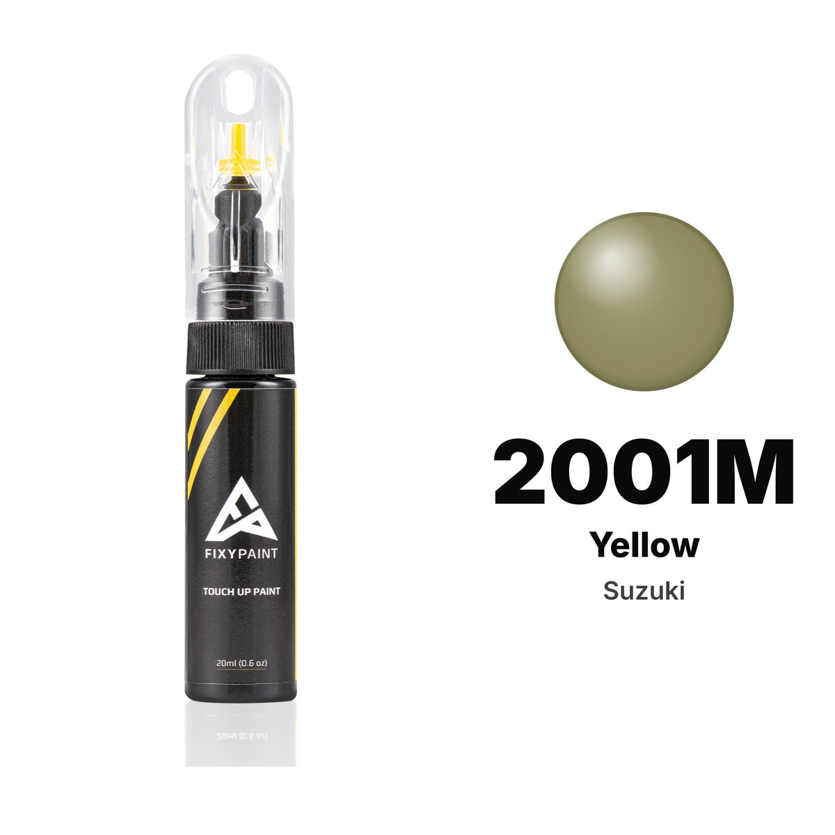 Suzuki 2001M Yellow touch-up paint, Basic kit