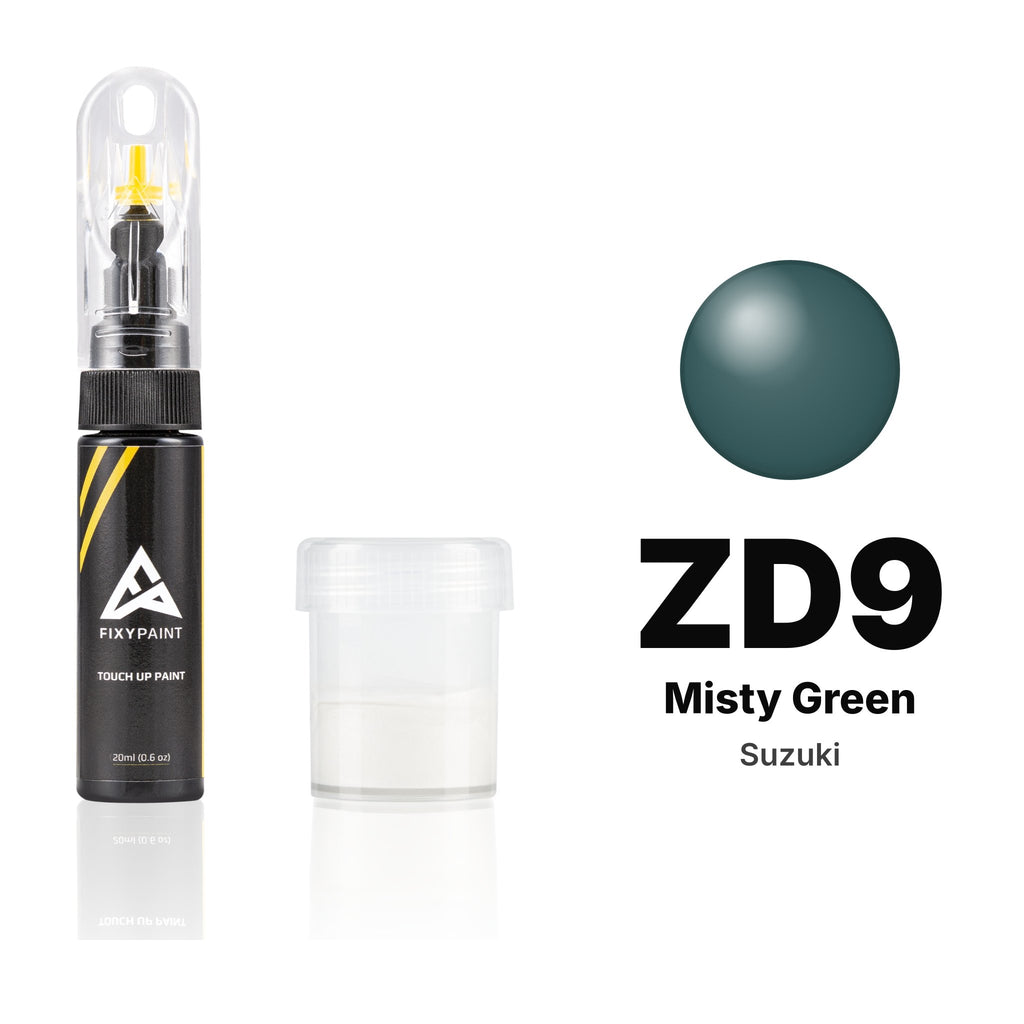 Touch-up paint for Suzuki ZD9 Misty Green, Standard kit