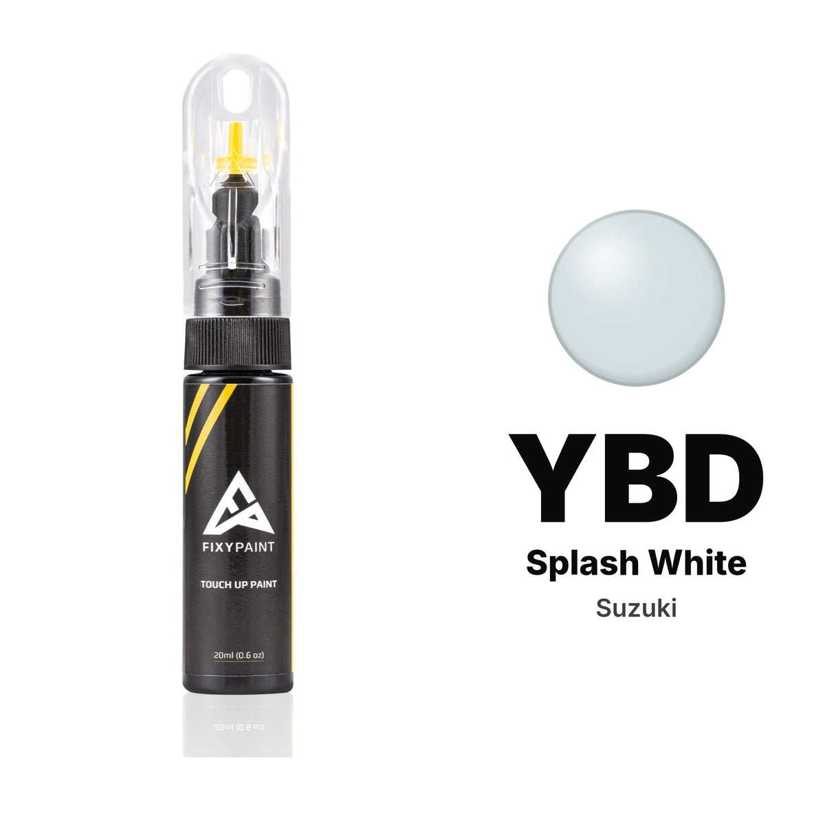 Suzuki YBD Splash White touch-up paint, Basic kit