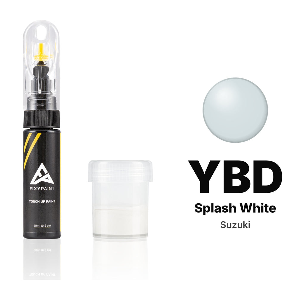 Touch-up paint for Suzuki YBD Splash White, Standard kit