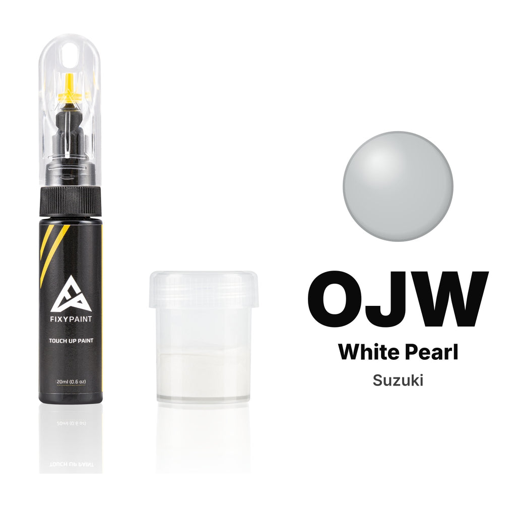 Touch-up paint for Suzuki OJW White Pearl, Standard kit