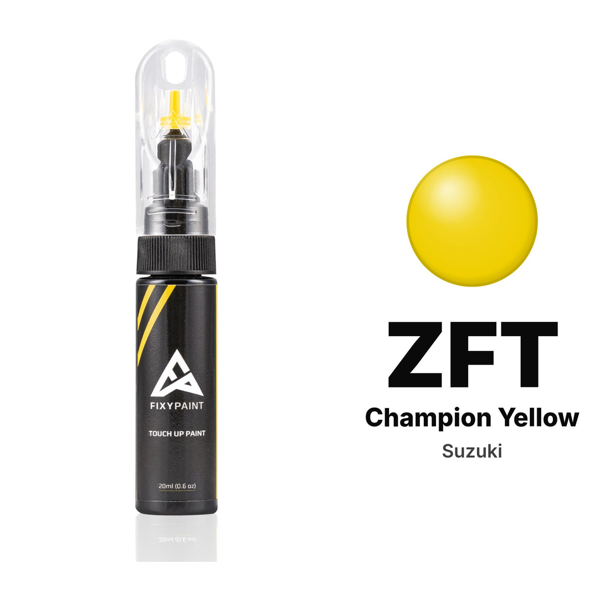 Touch-up paint for Suzuki ZFT Champion Yellow, Basic kit