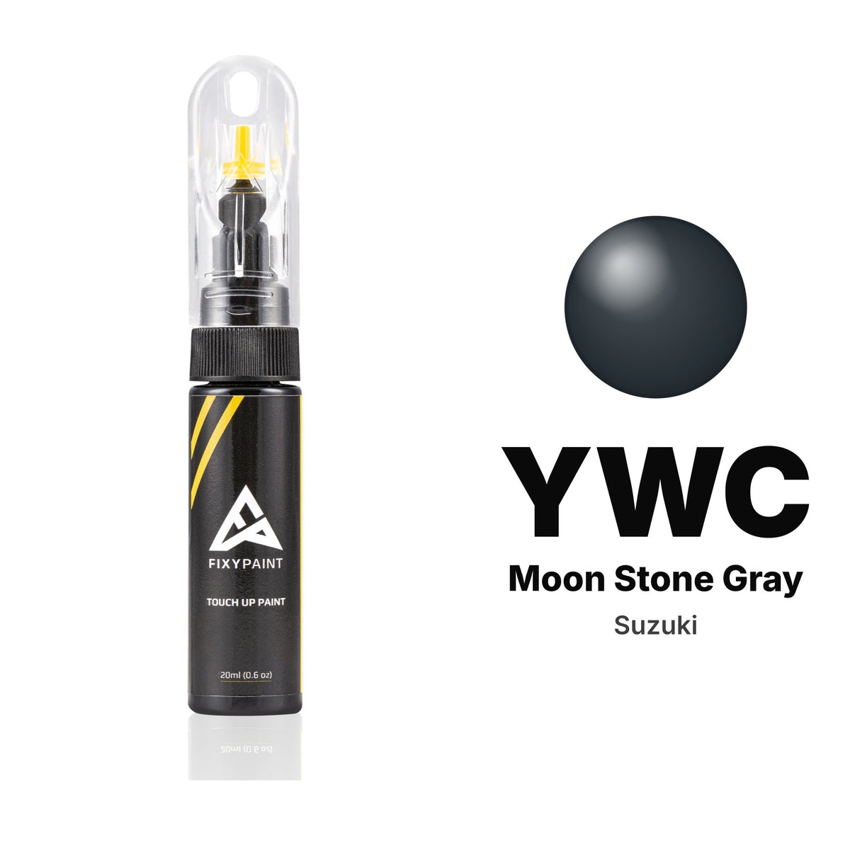 Touch-up paint for Suzuki YWC Moon Stone Gray, Basic kit