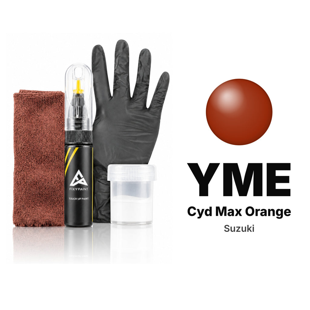 Touch-up paint for Suzuki YME Cyd Max Orange, Complete kit