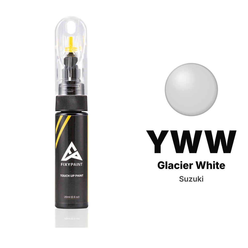 Touch-up paint for Suzuki YWW Glacier White, Basic kit