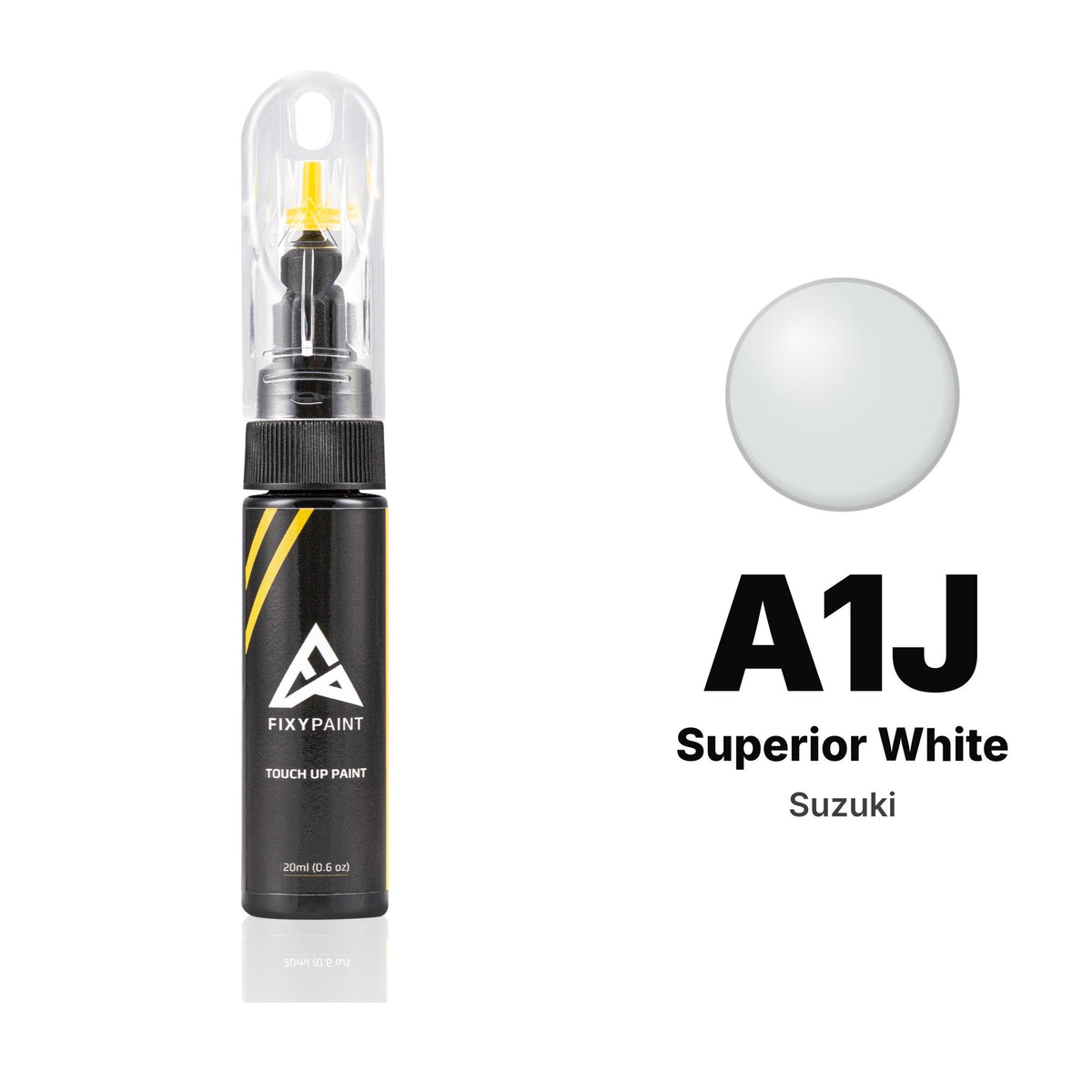 Peinture de retouche pour Suzuki – A1J Superior White (tous modèles, 2013), kit Basique