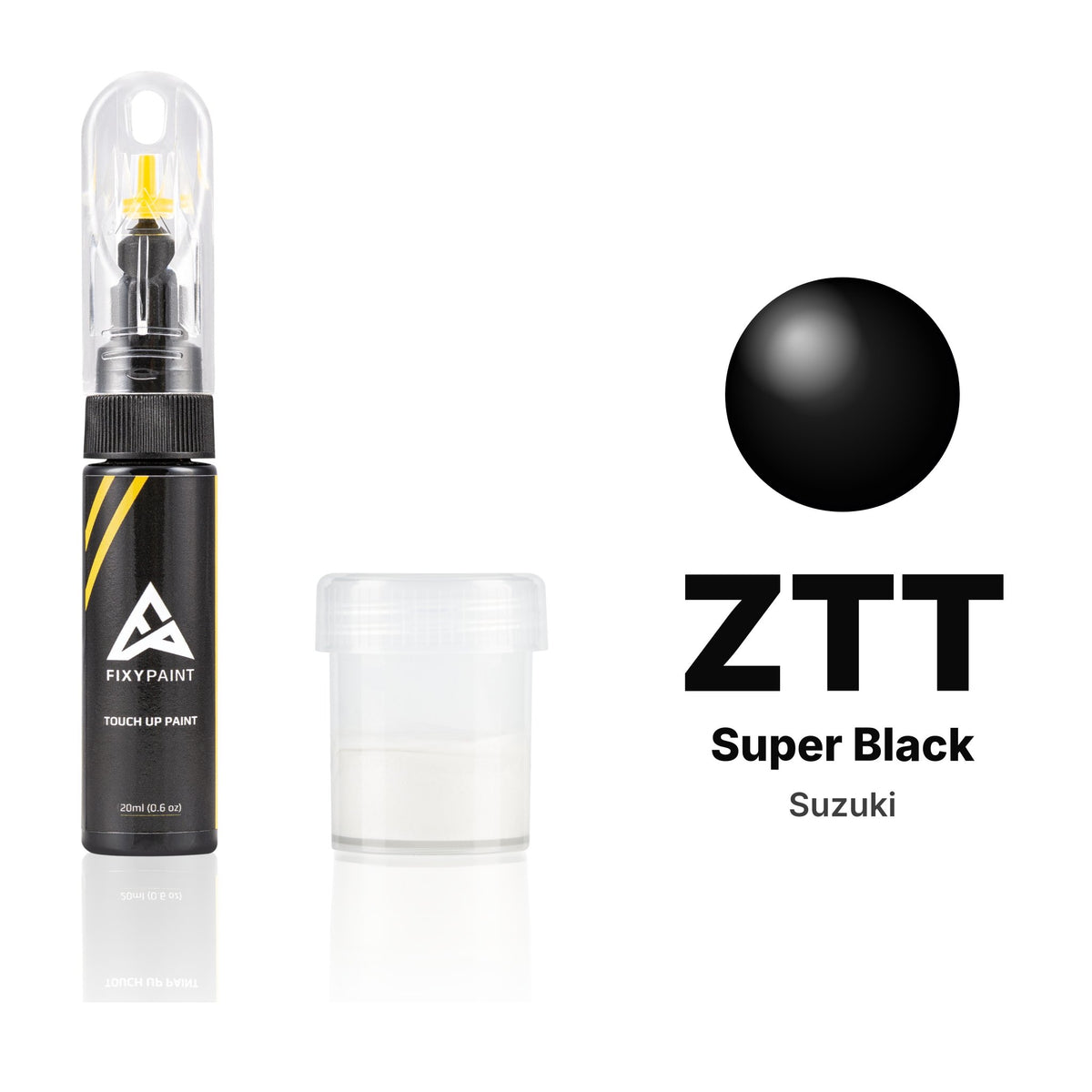 Touch-up paint for Suzuki ZTT Super Black, Standard kit