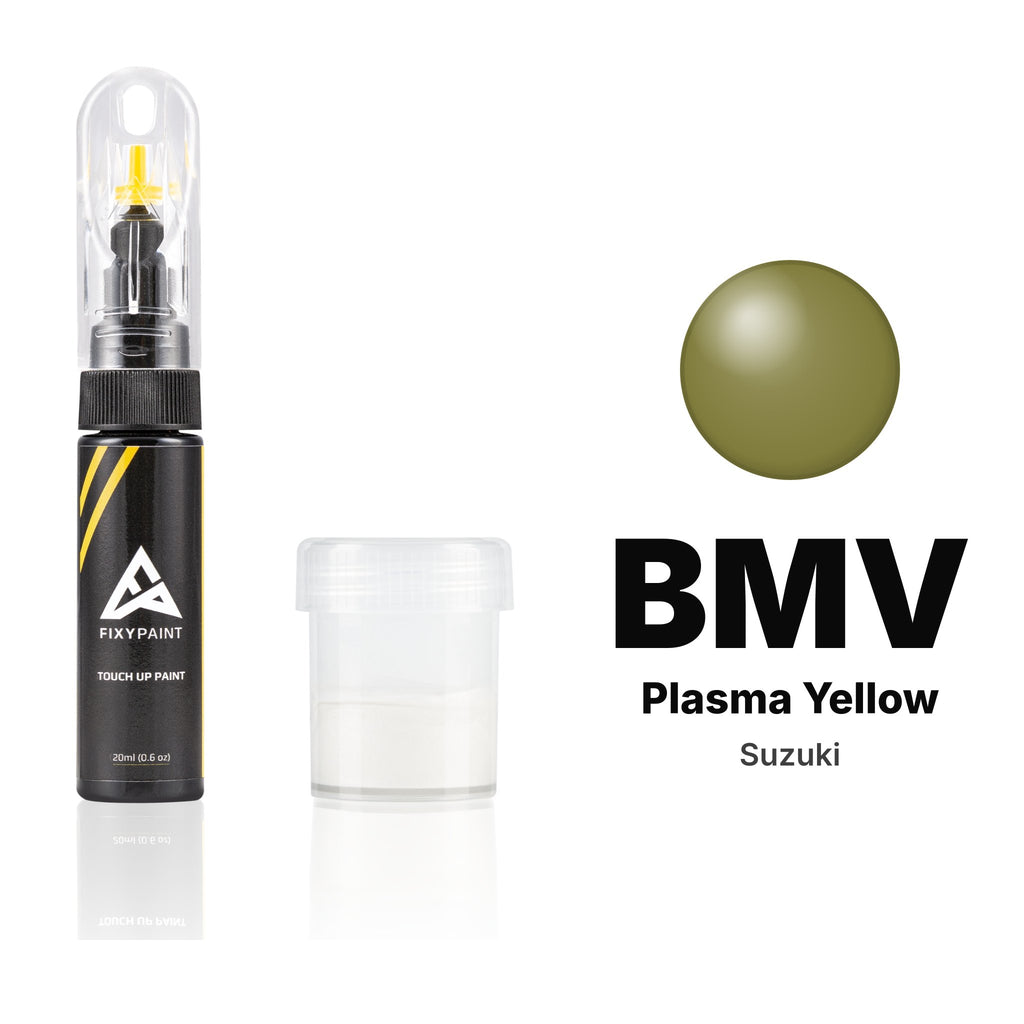 Touch-up paint for Suzuki BMV Plasma Yellow, Standard kit