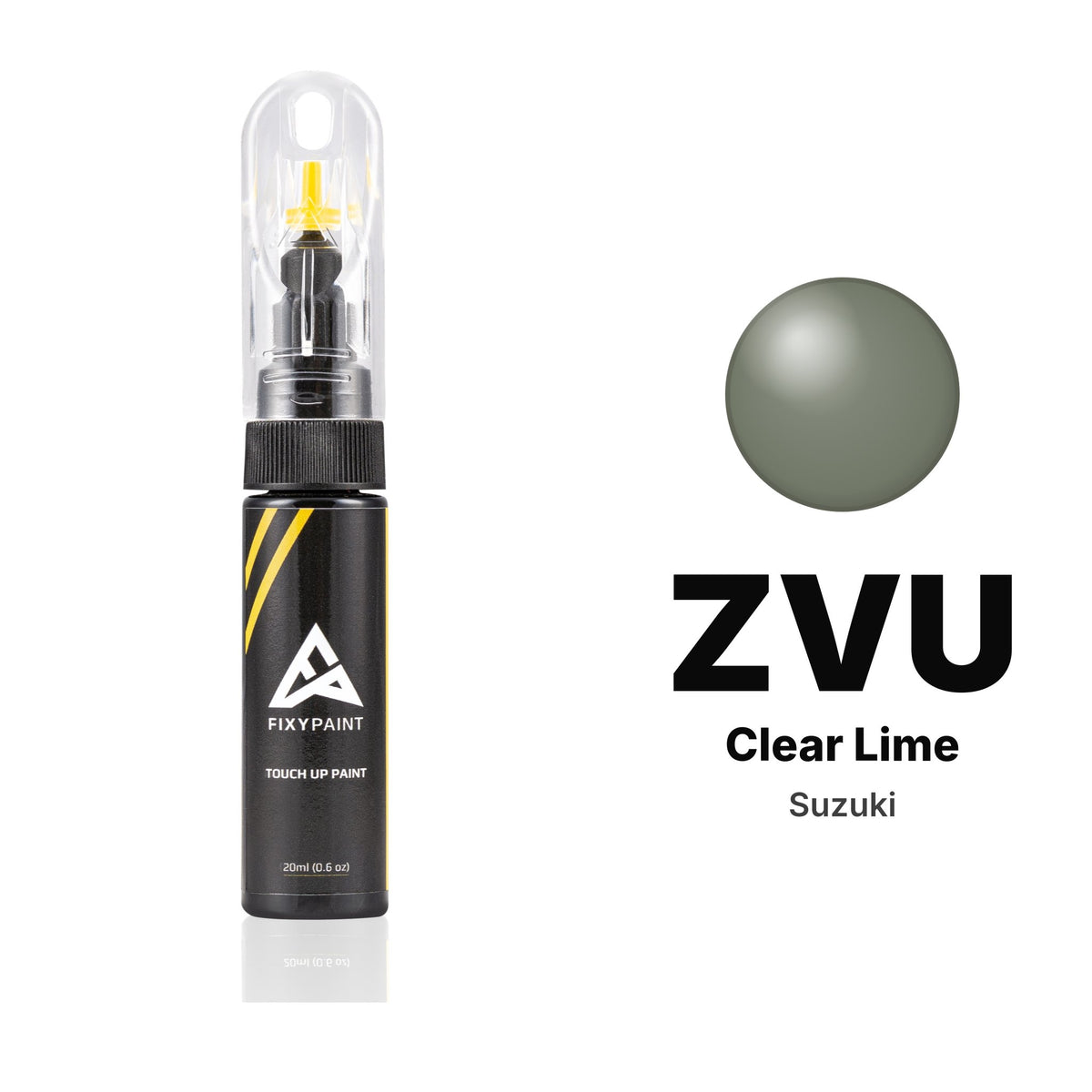 Touch-up paint for Suzuki ZVU Clear Lime, Basic kit