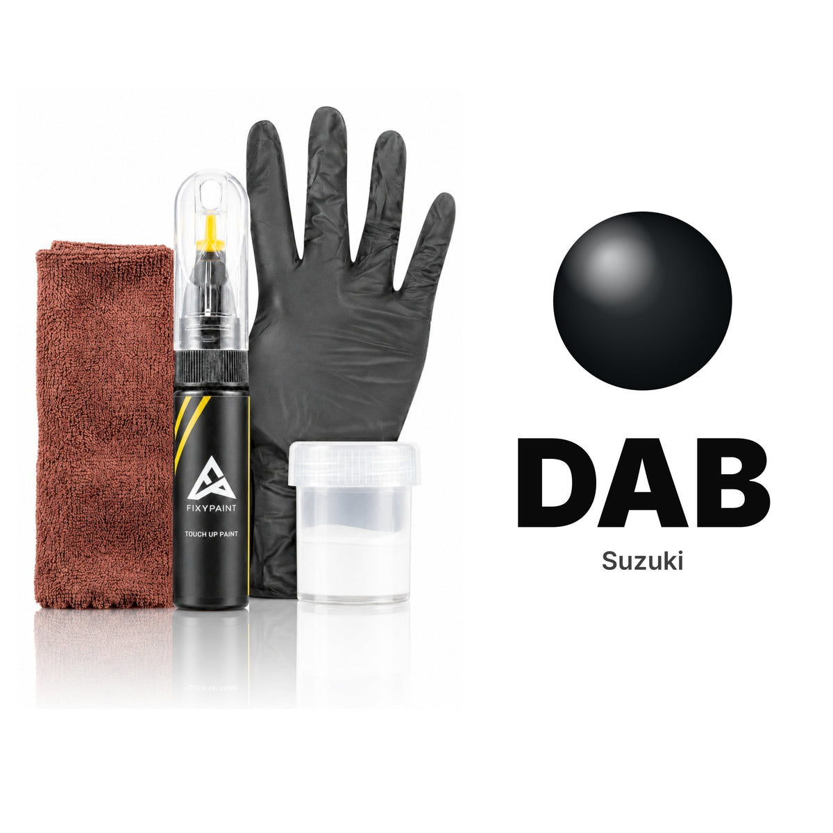 Touch-up paint for Suzuki DAB, Complete kit