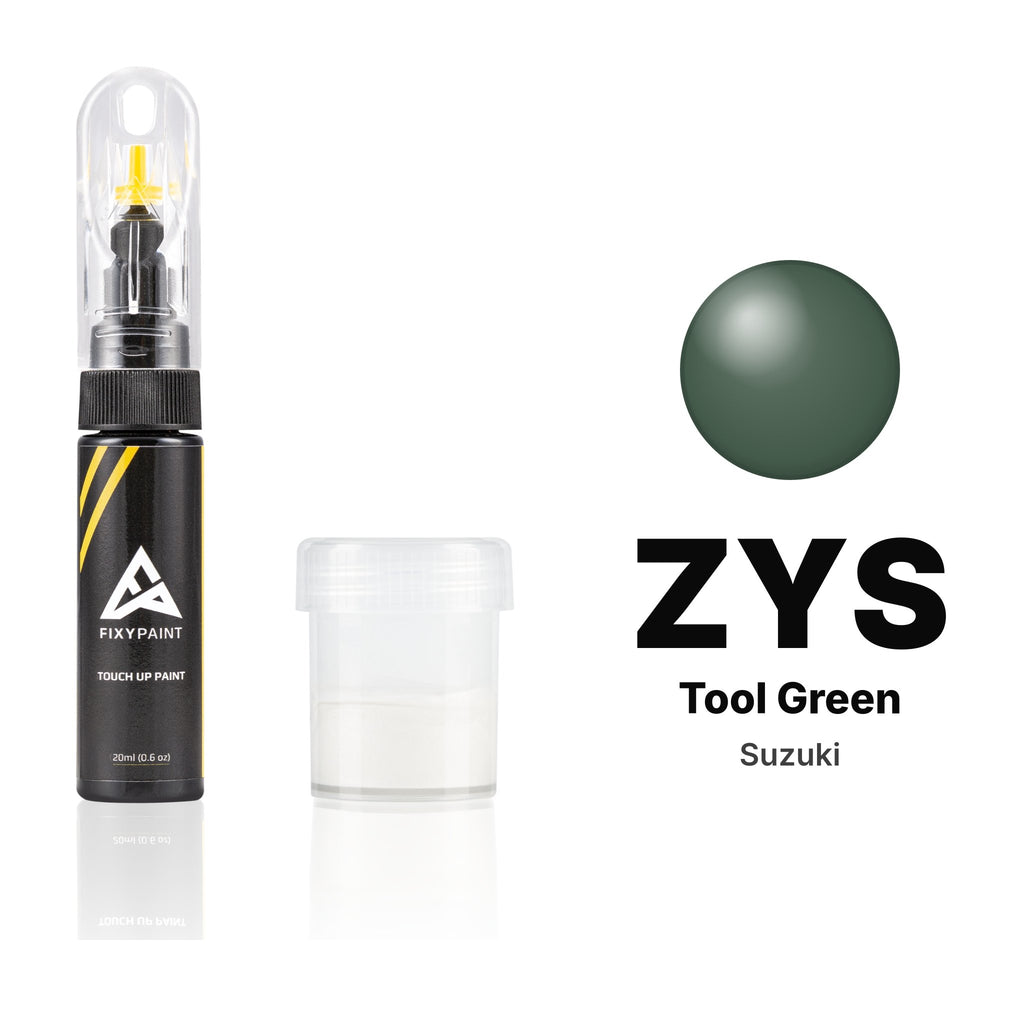 Touch-up paint for Suzuki ZYS Tool Green, Standard kit