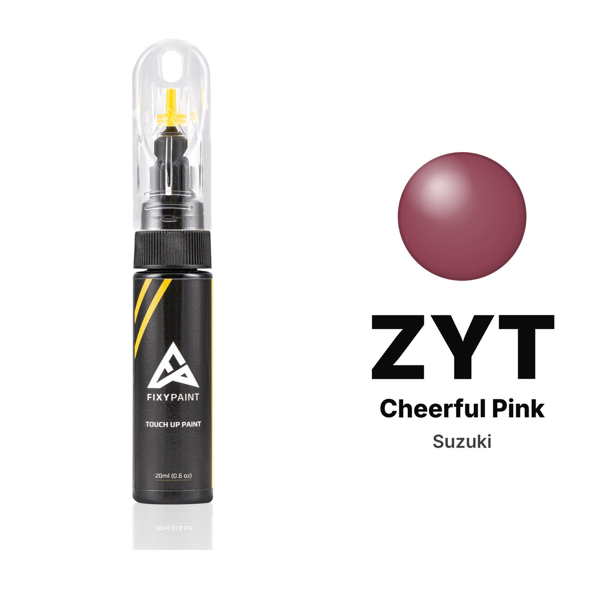 Touch-up paint for Suzuki ZYT Cheerful Pink, Basic kit