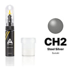 Lackstift für Suzuki – CH2 Steel Silver (alle Modelle, 2017–2019), Set Standard