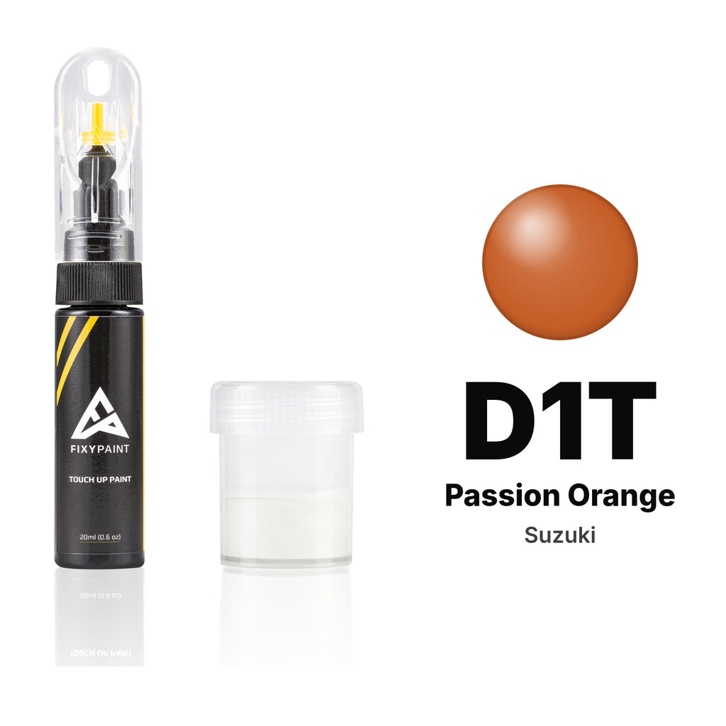 Peinture de retouche pour Suzuki – D1T Passion Orange (tous modèles, 2018), kit Standard