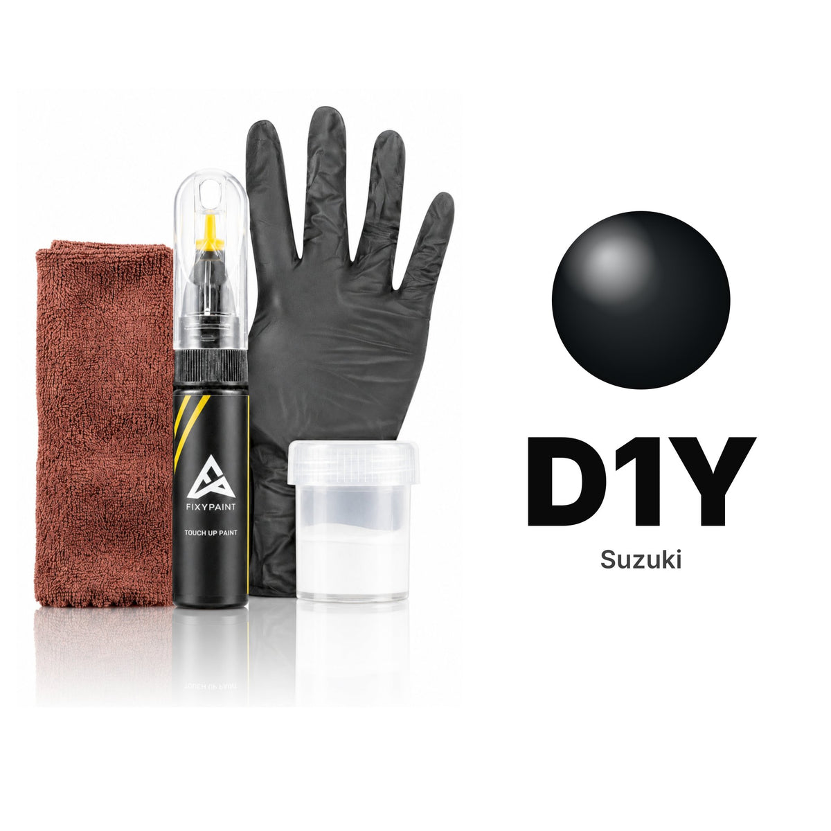 Touch-up paint for Suzuki D1Y, Complete kit