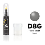 Lackstift für Suzuki – D8G Steel Silver (alle Modelle, 2018–2019), Set Standard
