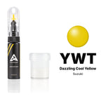 Touch-up paint for Suzuki YWT Dazzling Cool Yellow, Standard kit
