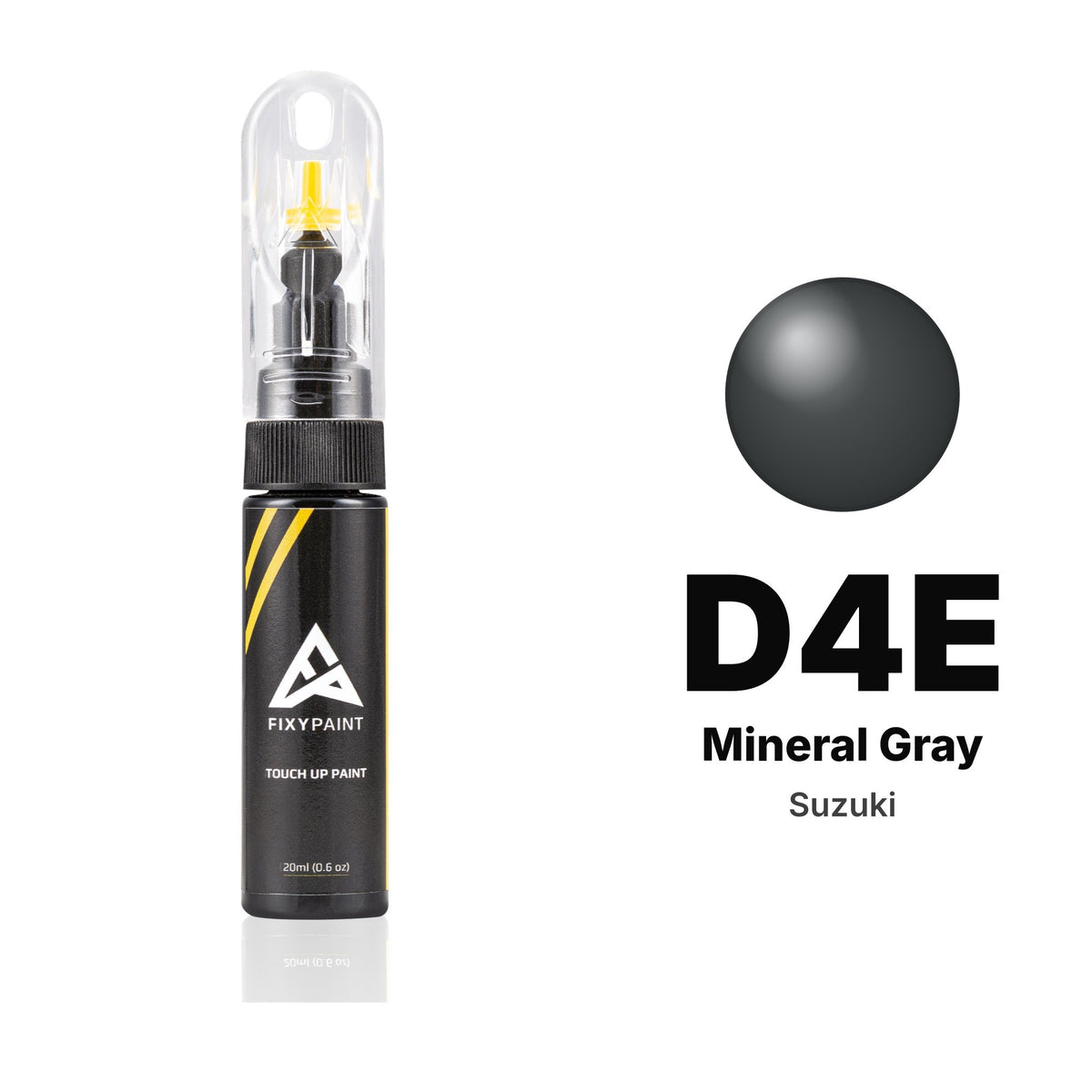 Lackstift für Suzuki – D4E Mineral Gray (alle Modelle, ab 2021), Set Basis