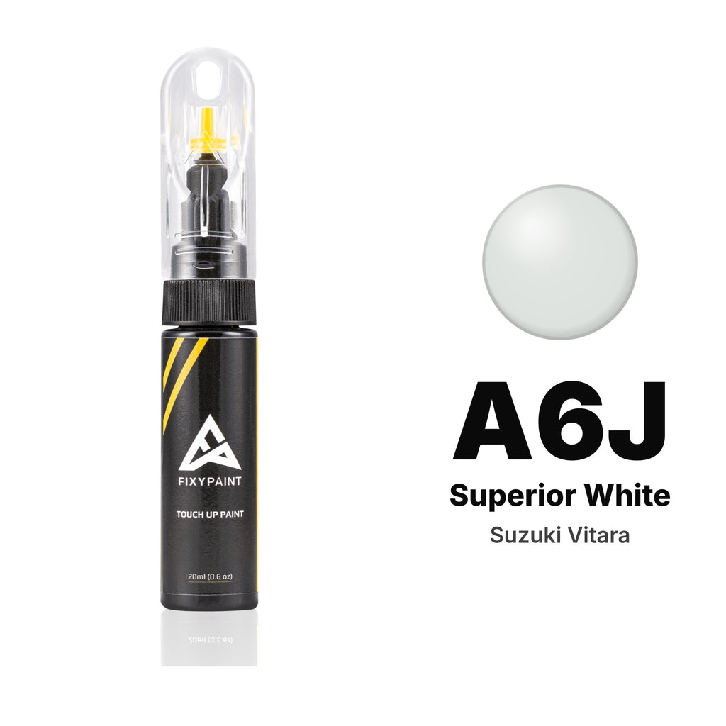 Vernice ritocco per Suzuki Vitara – A6J Superior White (2018–2020), kit Base