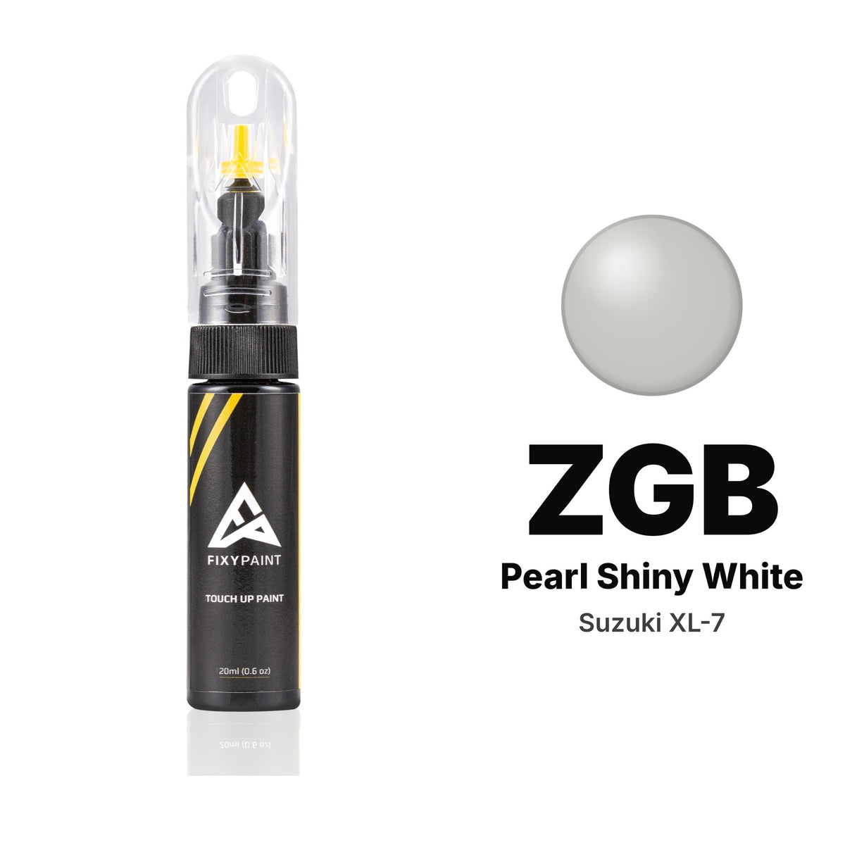 Touch-up paint for Suzuki XL-7 ZGB Pearl Shiny White, Basic kit
