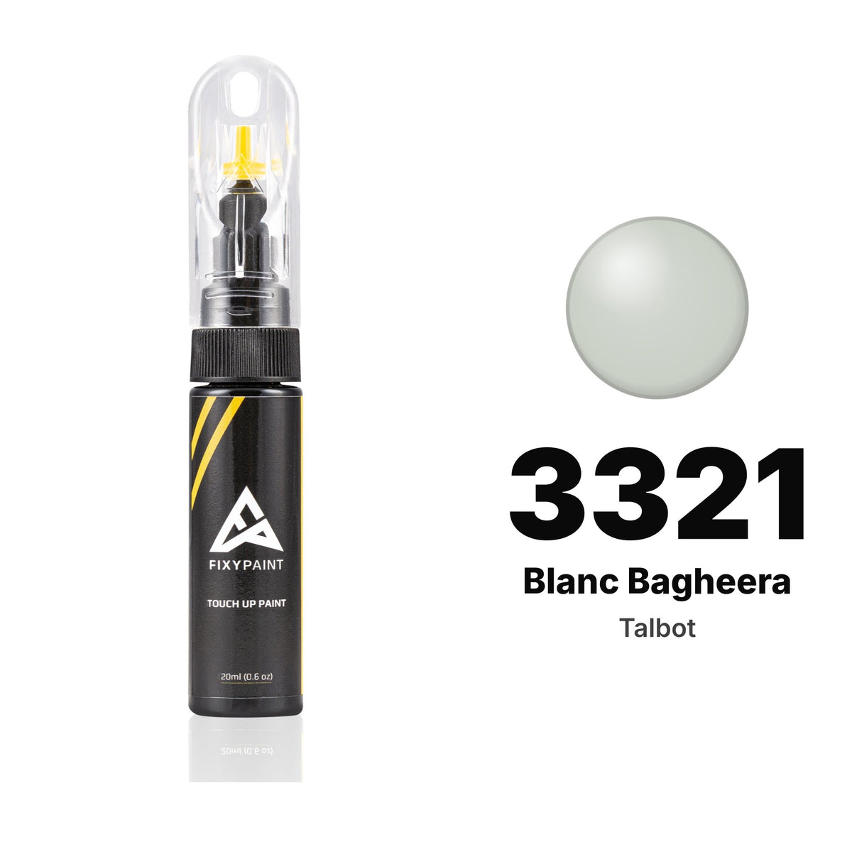 Touch-up paint for Talbot 3321 Blanc Bagheera, Basic kit