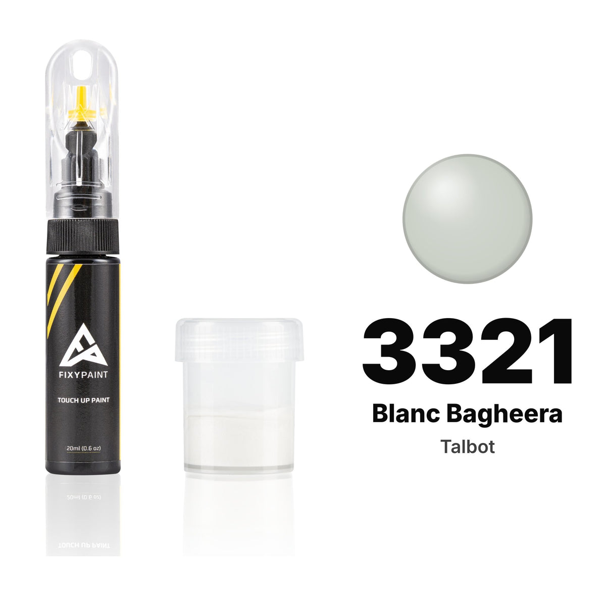 Touch-up paint for Talbot 3321 Blanc Bagheera, Standard kit