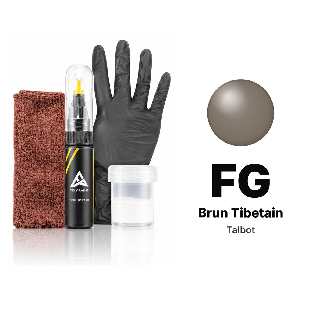 Touch-up paint for Talbot FG Brun Tibetain, Complete kit