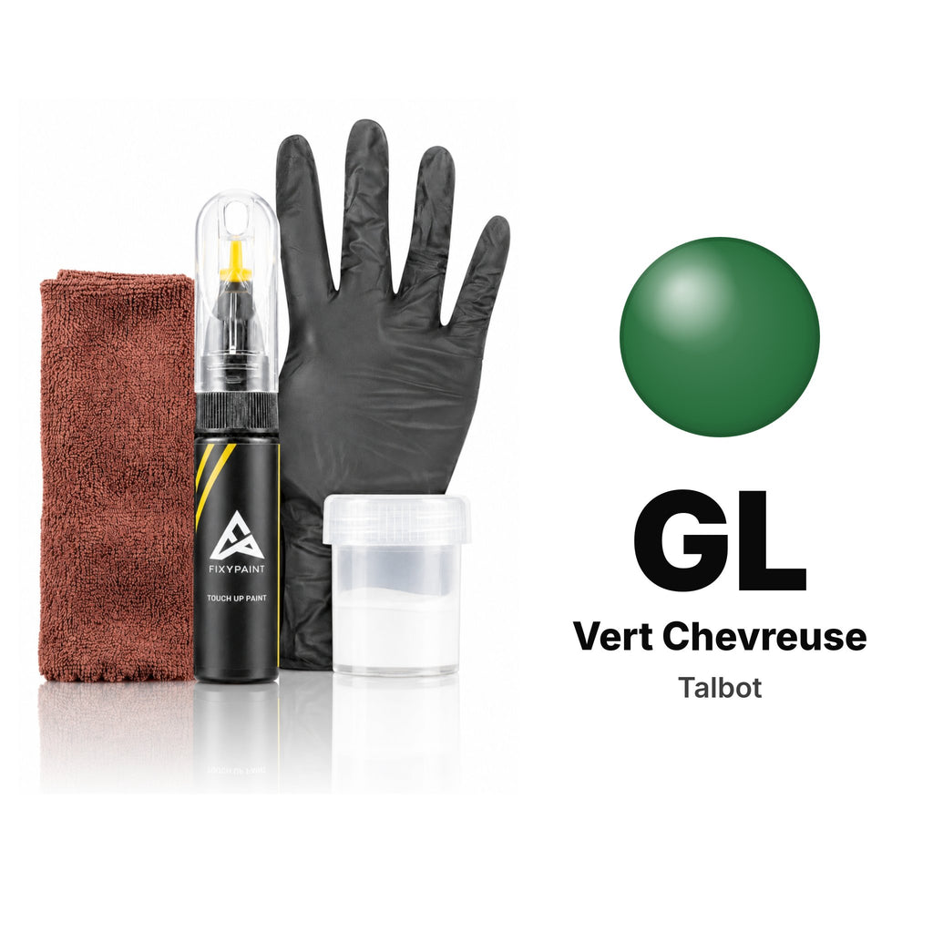 Touch-up paint for Talbot GL Vert Chevreuse, Complete kit
