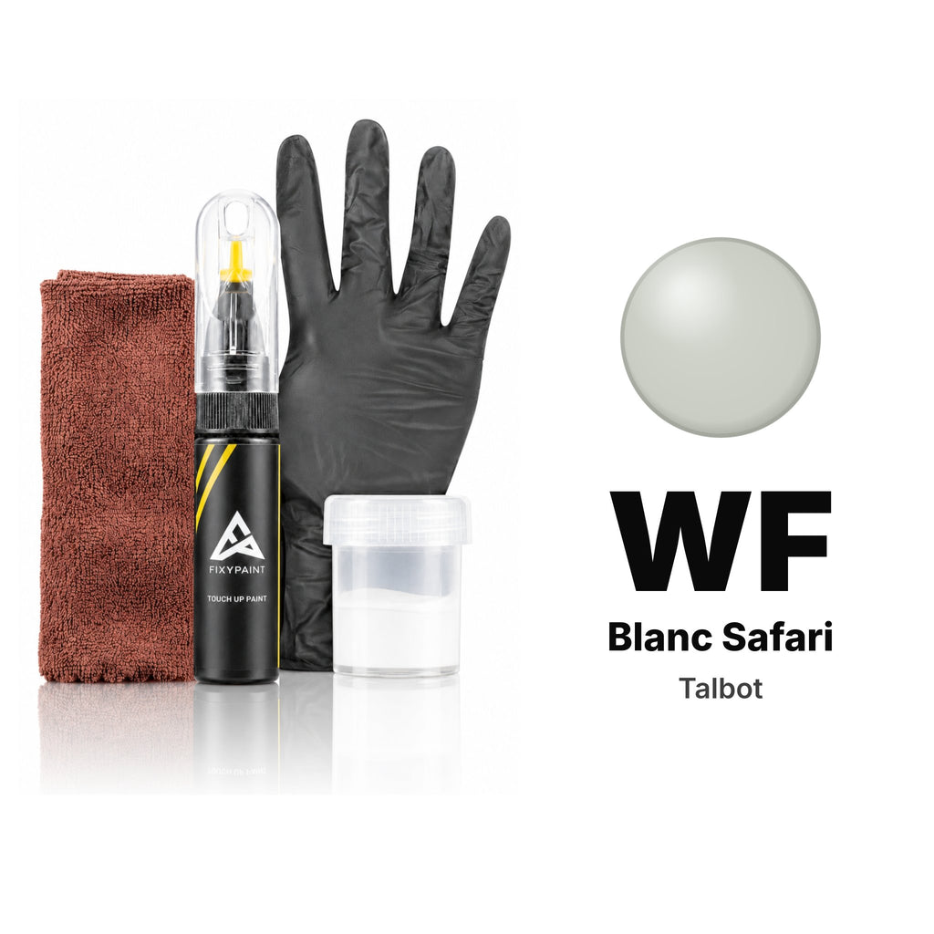 Touch-up paint for Talbot WF Blanc Safari, Complete kit