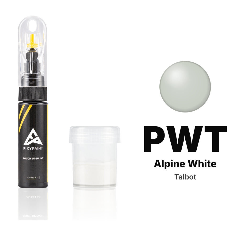 Touch-up paint for Talbot PWT Alpine White, Standard kit