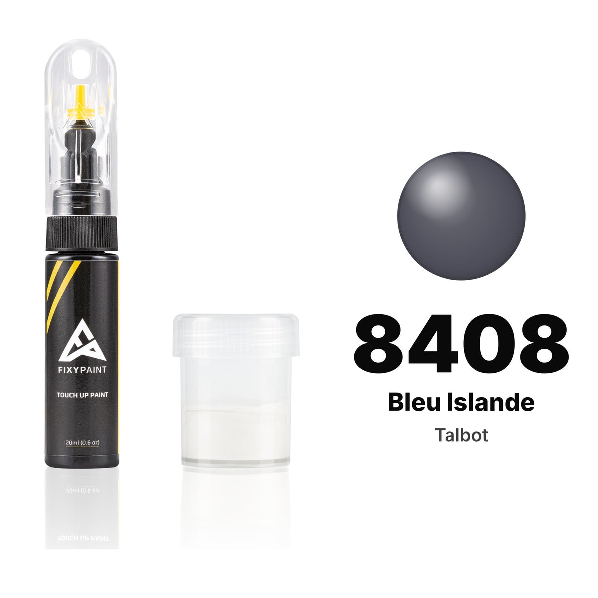 Touch-up paint for Talbot 8408 Bleu Islande, Standard kit