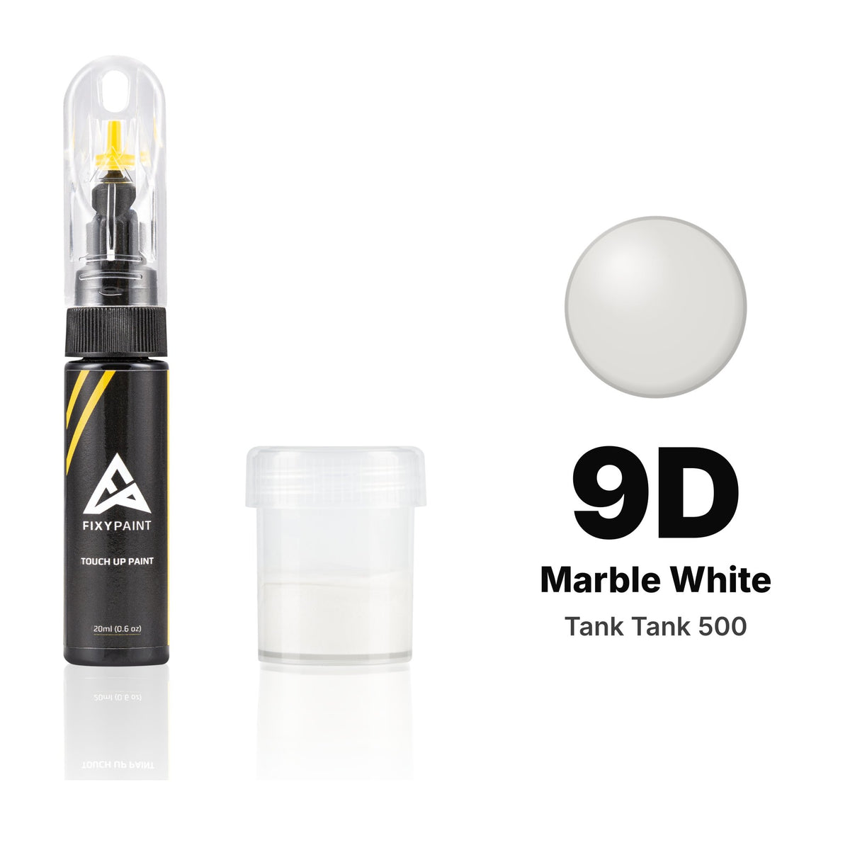 Touch-up paint for Tank Tank 500 9D Marble White, Standard kit