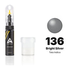 Touch-up paint for Tata Indica 136 Bright Silver, Standard kit