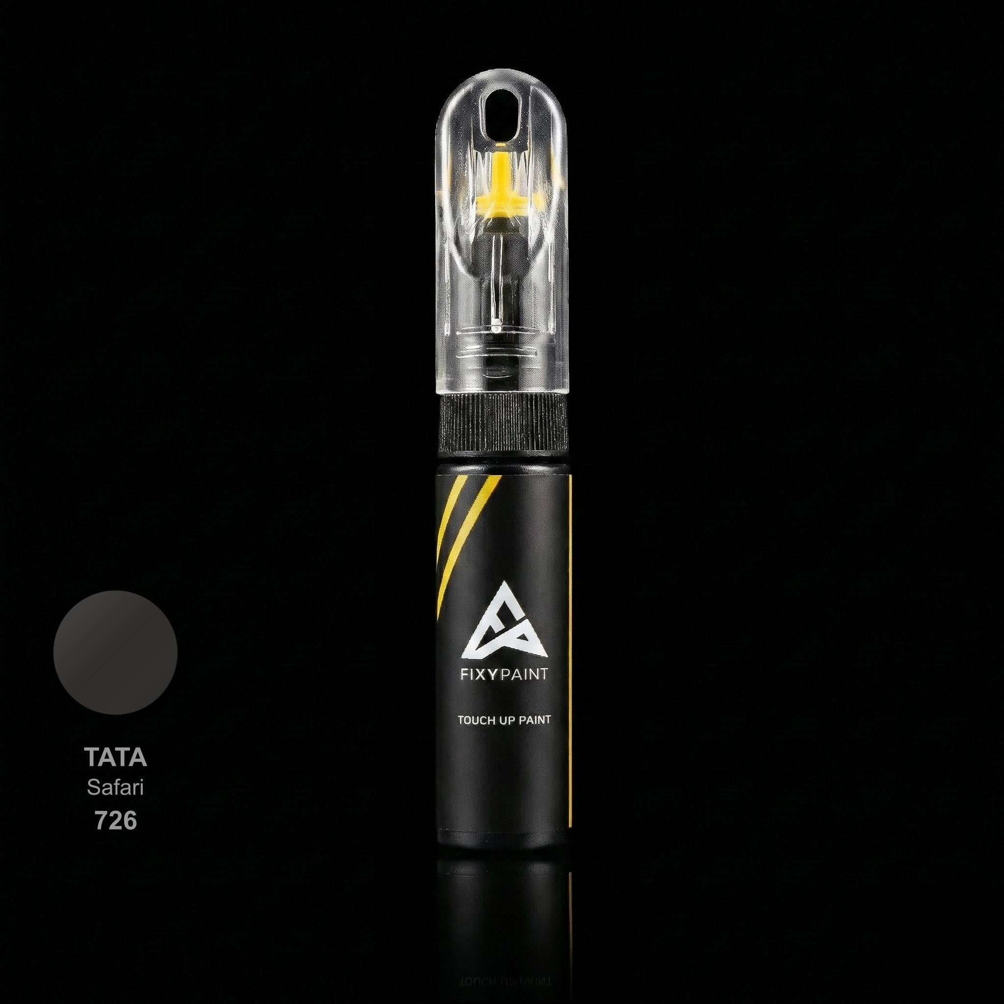 Tata Safari touch up paint kit - SMOKED METAL 726 scratch repair
