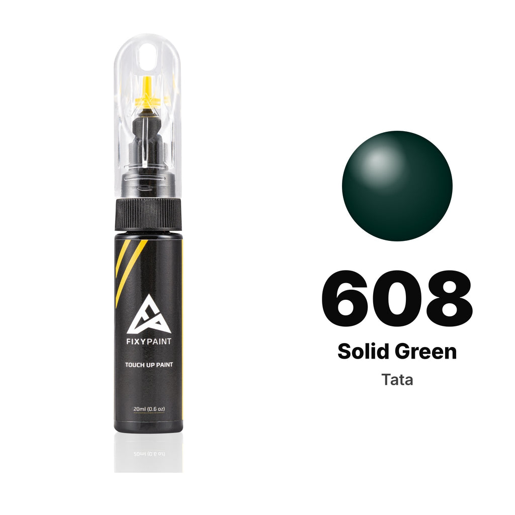 Touch-up paint for Tata 608 Solid Green, Basic kit