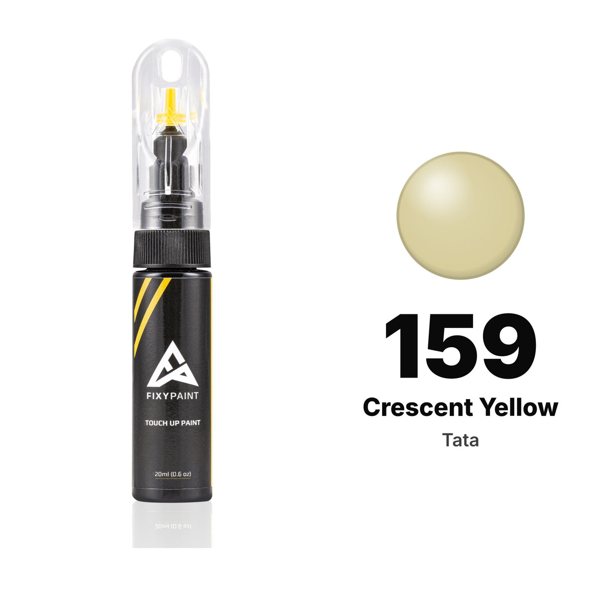Tata 159 Crescent Yellow touch-up paint, Basic kit