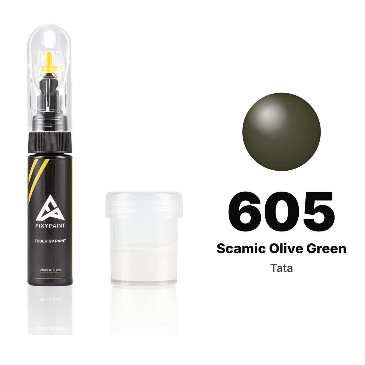 Touch-up paint for Tata 605 Scamic Olive Green, Standard kit