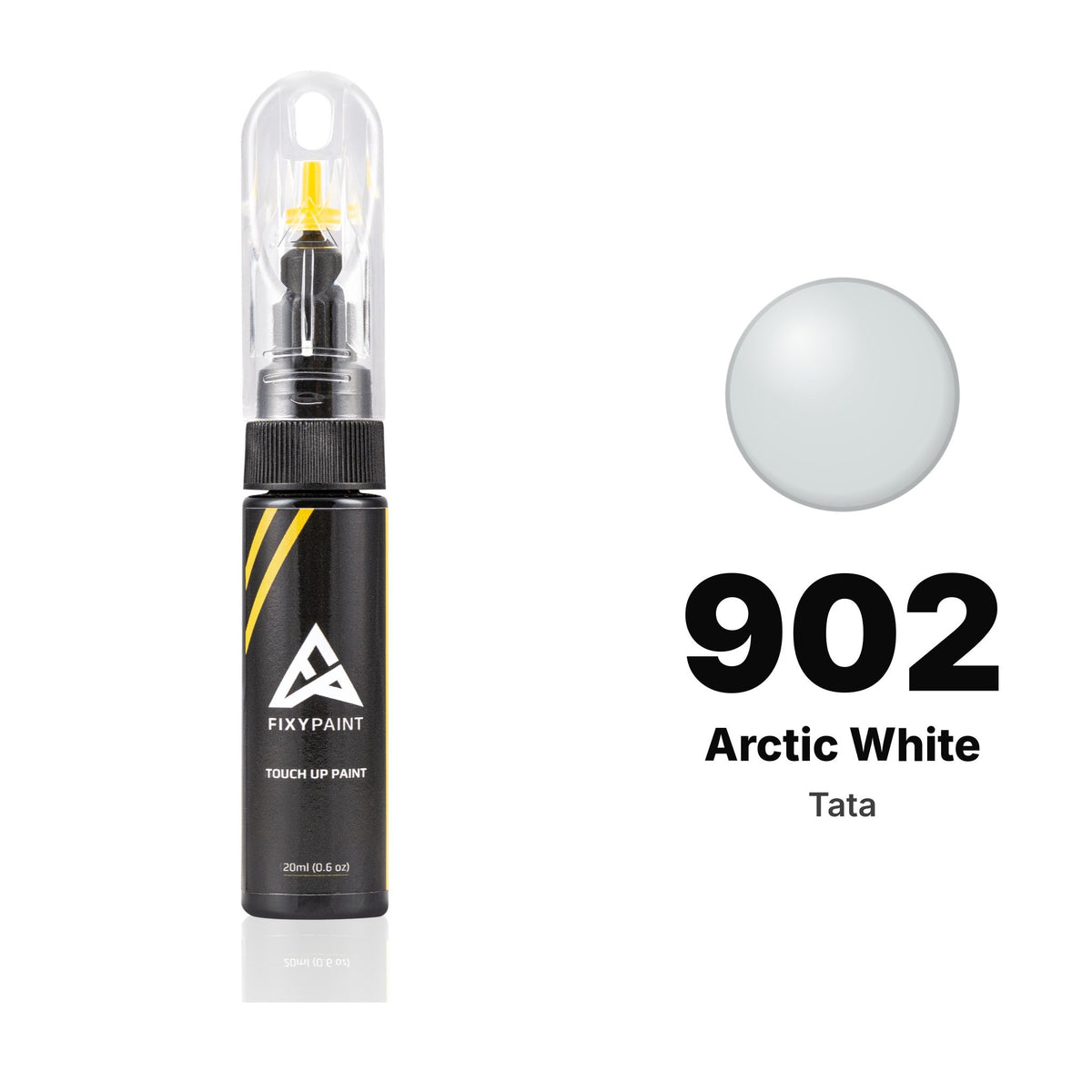 Tata 902 Arctic White touch-up paint, Basic kit