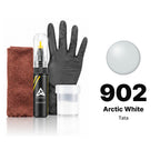 Touch-up paint for Tata 902 Arctic White, Complete kit