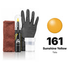 Touch-up paint for Tata 161 Sunshine Yellow, Complete kit
