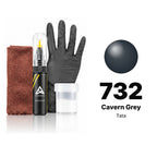 Touch-up paint for Tata 732 Cavern Grey, Complete kit