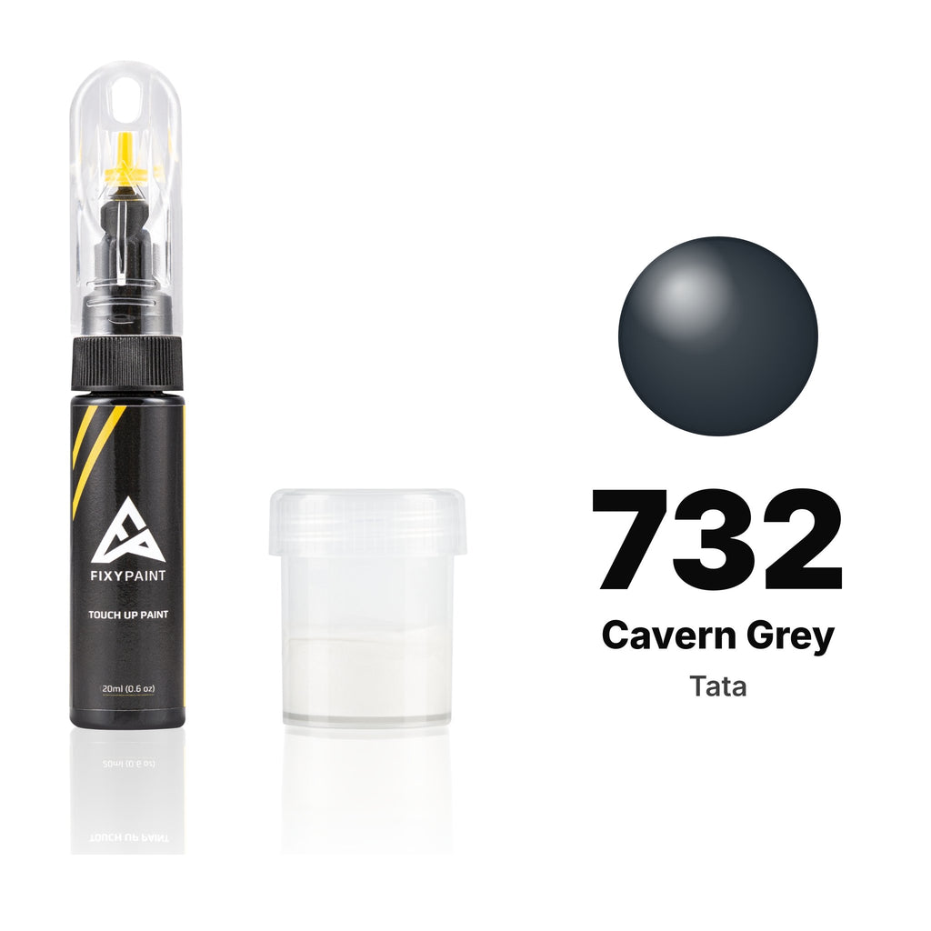 Touch-up paint for Tata 732 Cavern Grey, Standard kit