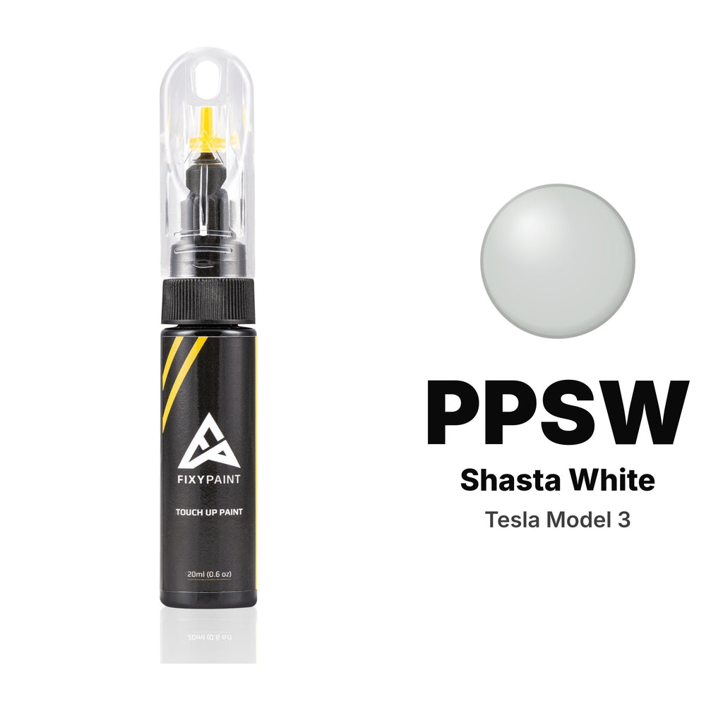 Touch-up paint for Tesla Model 3 PPSW Shasta White, Basic kit