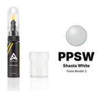 Touch-up paint for Tesla Model 3 PPSW Shasta White, Standard kit