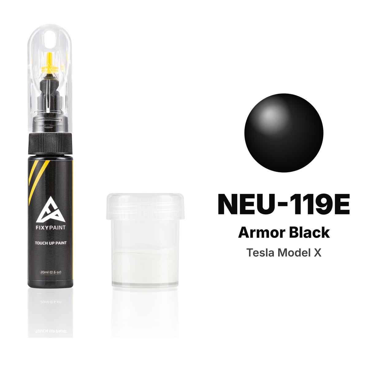 Touch-up paint for Tesla Model X NEU-119E Armor Black, Standard kit